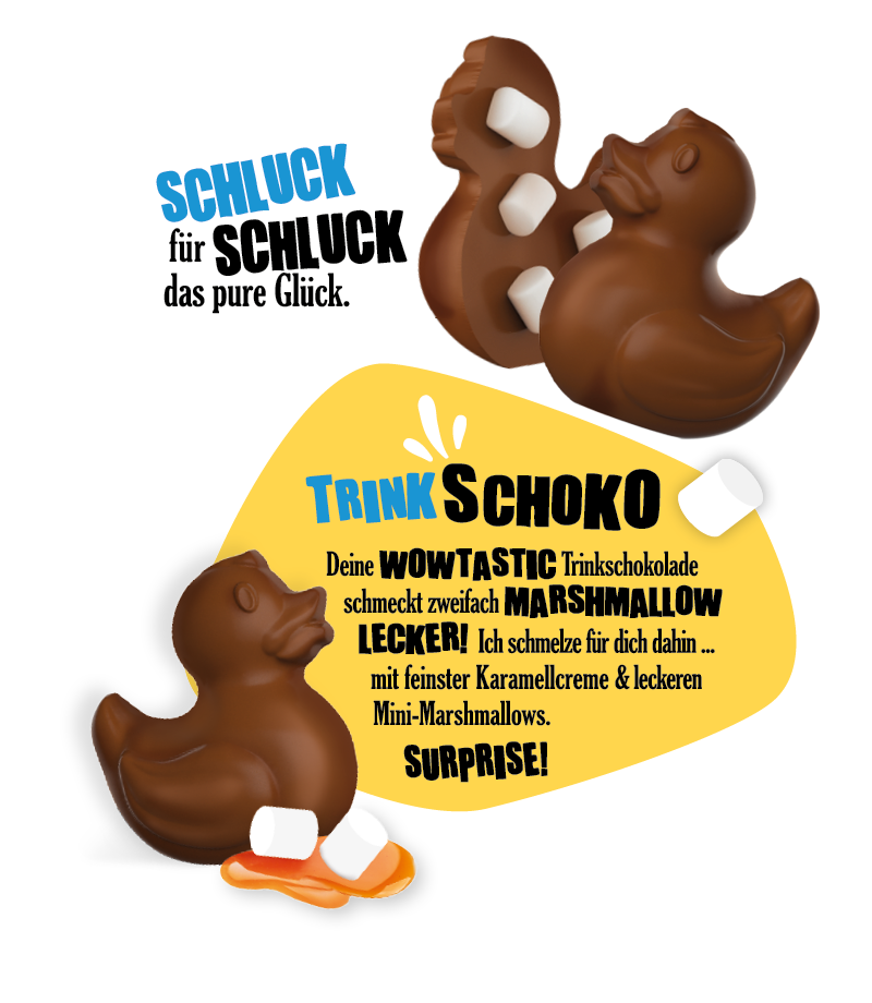 OH WOW Trinkschokolade - Schluck für Schluck das pure Glück