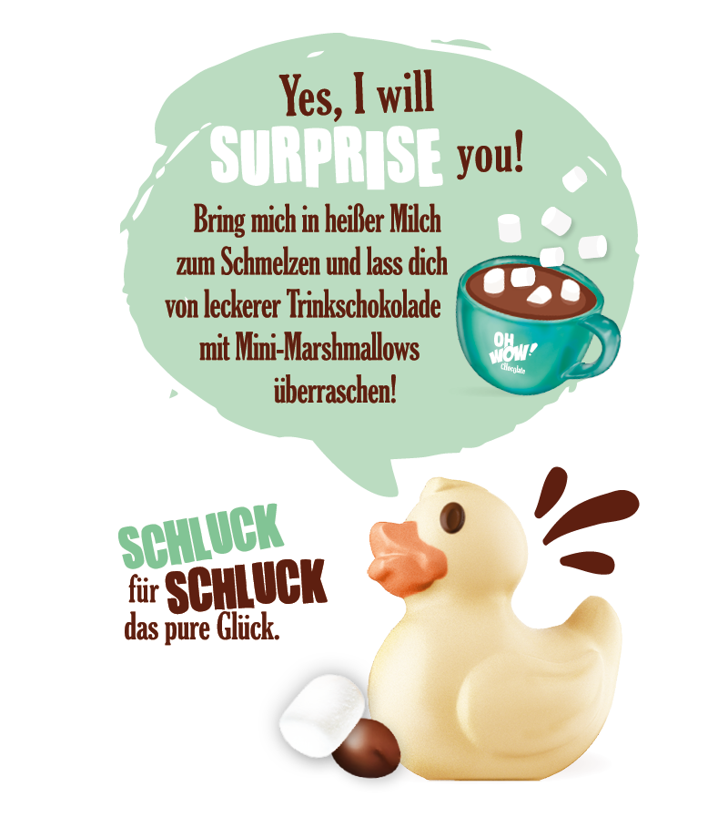 OH WOW Trinkschokolade - Schluck für Schluck das pure Glück