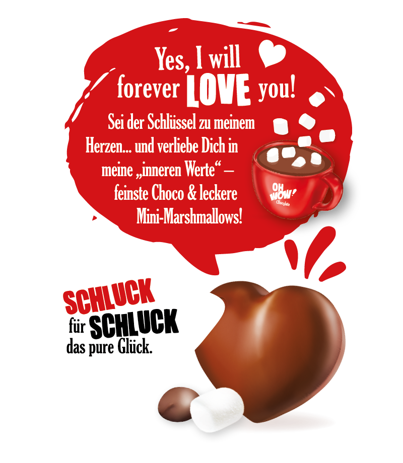 OH WOW Trinkschokolade - Schluck für Schluck das pure Glück